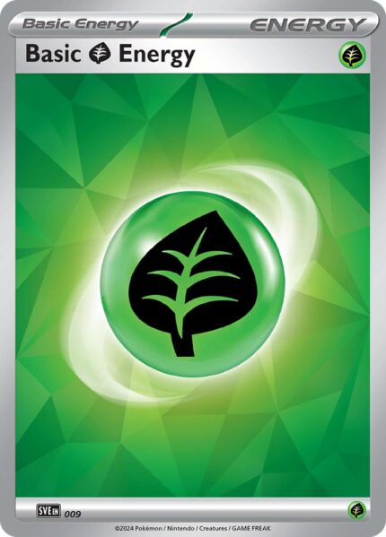 SVE #009 Grass Energy Reverse Holo - buy in Singapore | Cardian