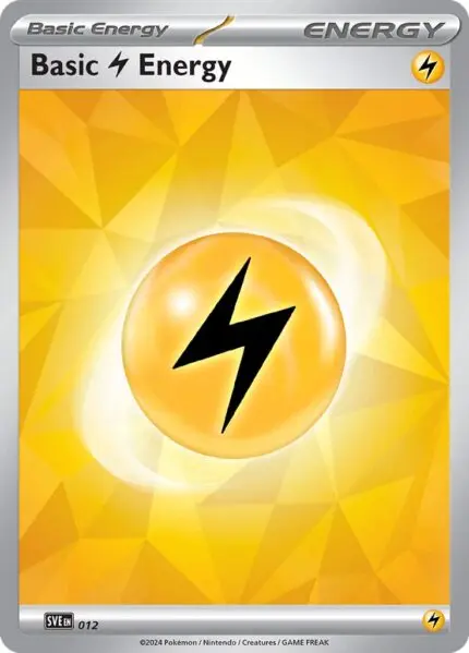 SVE #012 Lightning Energy Reverse Holo - buy in Singapore | Cardian