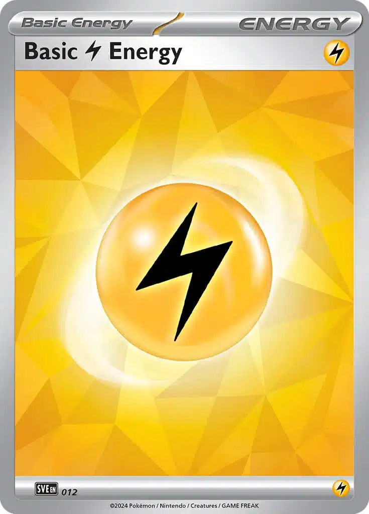 SVE #012 Lightning Energy Reverse Holo - buy in Singapore | Cardian