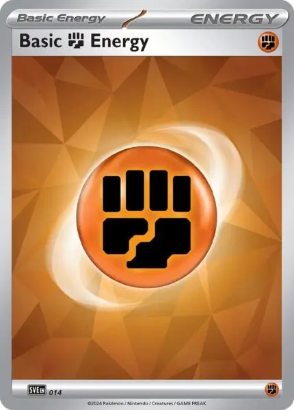 SVE #014 Fighting Energy Reverse Holo - buy in Singapore | Cardian