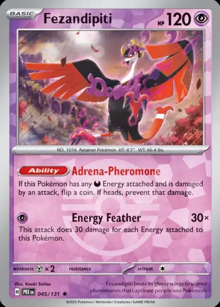 PRE #045 Fezandipiti Poke Ball - buy in Singapore | Cardian