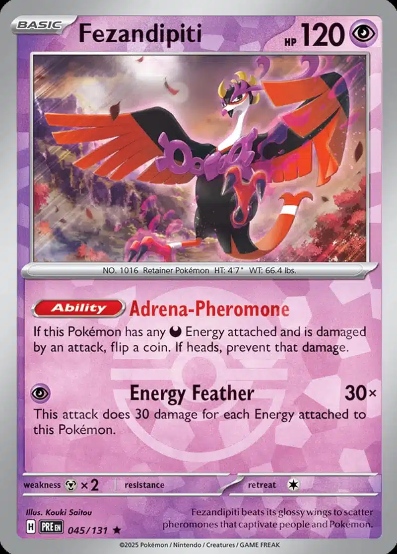 PRE #045 Fezandipiti Poke Ball - buy in Singapore | Cardian