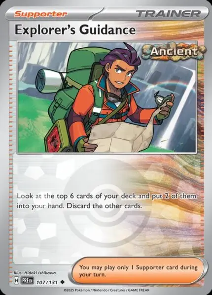 PRE #107 Explorer's Guidance Poke Ball - buy in Singapore | Cardian