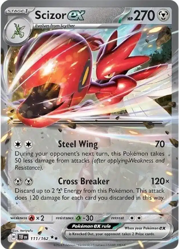 TEF #111 Scizor ex RR - buy in Singapore | Cardian
