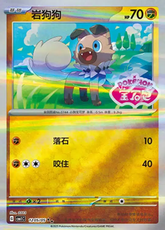 CBB1 #1205 Rockruff SS - buy in Singapore | Cardian