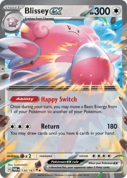TWM #134 Blissey ex RR - buy in Singapore | Cardian