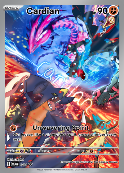 Cardian 2025 promo card - Unwavering Spirit