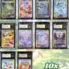 CGC Pristine 10 Eeveelution SV8a SAR Set (10 Slabs) - buy in Singapore | Cardian