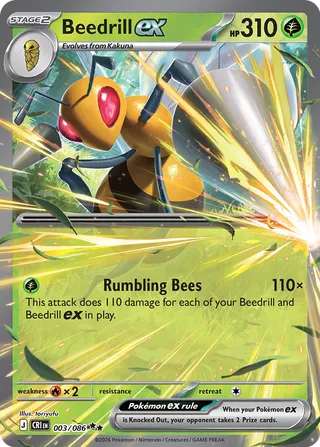 CRI #003 Beedrill ex RR - buy in Singapore | Cardian