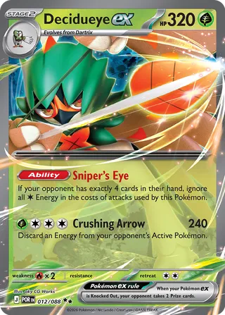 012 POR #012 Decidueye ex RR - buy in Singapore | Cardian