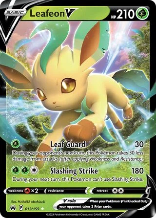 013 CRZ #013 Leafeon V V - buy in Singapore | Cardian
