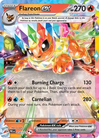 014 PRE #014 Flareon ex RR - buy in Singapore | Cardian