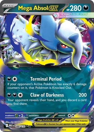 086 MEG #086 Mega Absol ex RR - buy in Singapore | Cardian