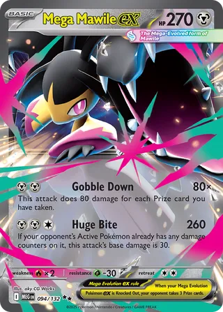 094 MEG #094 Mega Mawile ex RR - buy in Singapore | Cardian
