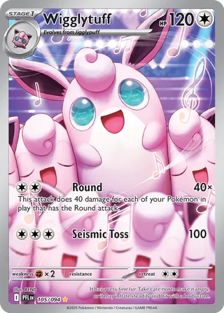 PFL #105 Wigglytuff IR - buy in Singapore | Cardian