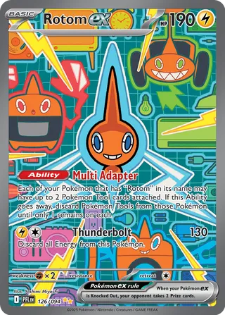126 PFL #126 Rotom ex SIR - buy in Singapore | Cardian