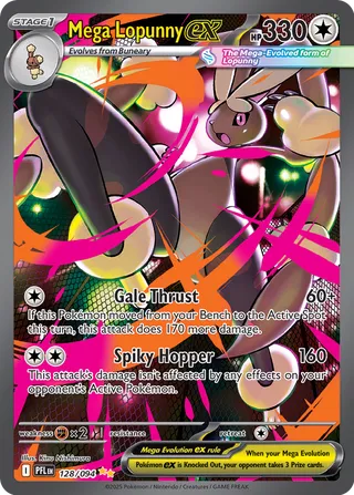 128 PFL #128 Mega Lopunny ex SIR - buy in Singapore | Cardian