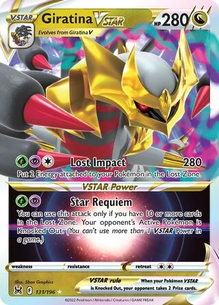 131 LOR #131 Giratina VSTAR VMAX - buy in Singapore | Cardian