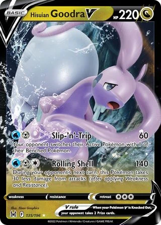 135 LOR #135 Hisuian Goodra V V - buy in Singapore | Cardian