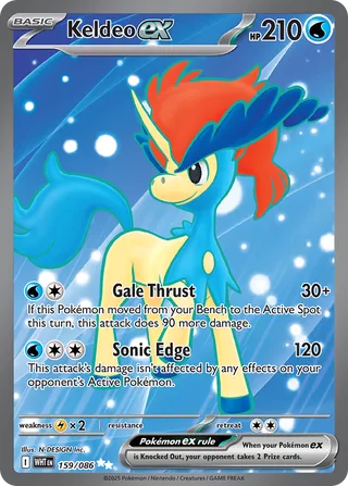 159 WHT #159 Keldeo ex UR - buy in Singapore | Cardian