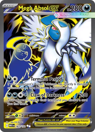 161 MEG #161 Mega Absol ex UR - buy in Singapore | Cardian