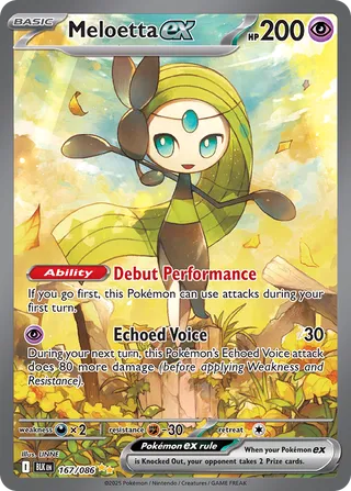 167 BLK #167 Meloetta ex SIR - buy in Singapore | Cardian