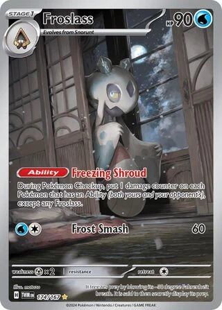 174 TWM #174 Froslass IR - buy in Singapore | Cardian