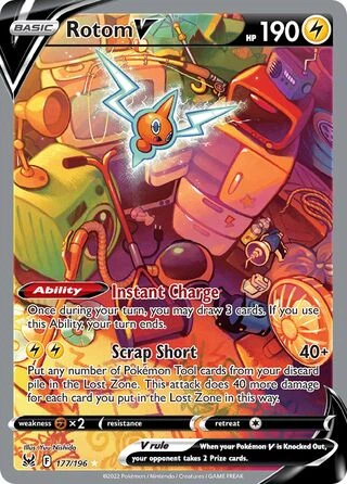 177 LOR #177 Rotom V FA - buy in Singapore | Cardian