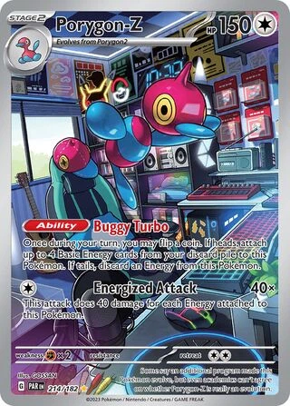 214 PAR #214 Porygon-Z IR - buy in Singapore | Cardian