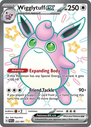 PAF #222 Wigglytuff ex SUR - buy in Singapore | Cardian