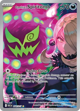 244 ASC #244 Cynthia's Spiritomb IR - buy in Singapore | Cardian