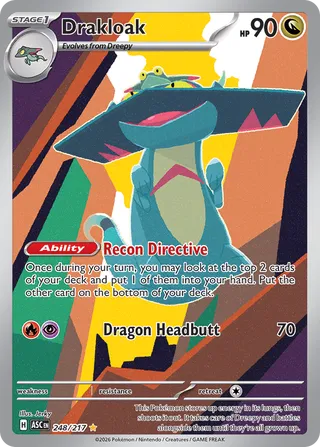 248 ASC #248 Drakloak IR - buy in Singapore | Cardian