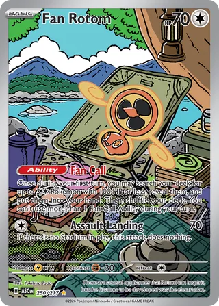 250 ASC #250 Fan Rotom IR - buy in Singapore | Cardian