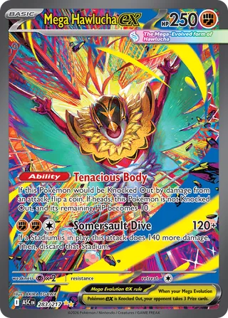 283 ASC #283 Mega Hawlucha ex SIR - buy in Singapore | Cardian
