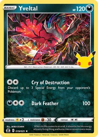 019 CEL #019 Yveltal R - buy in Singapore | Cardian