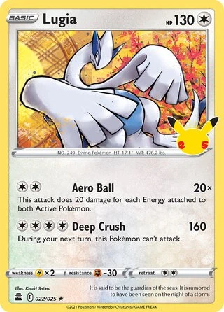 022 CEL #022 Lugia R - buy in Singapore | Cardian