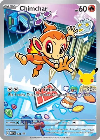 MEP #041 Chimchar Promo - buy in Singapore | Cardian