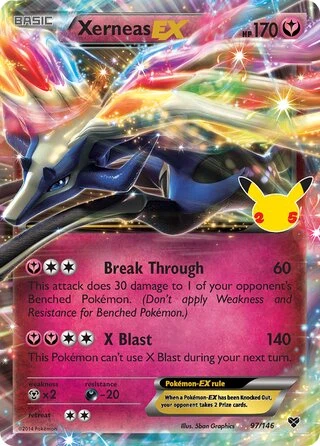 048 CEL #048 Xerneas-EX H - buy in Singapore | Cardian