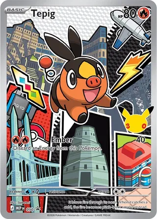 MEP #050 Tepig Promo - buy in Singapore | Cardian