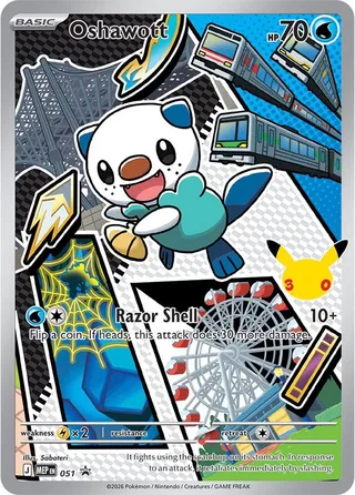 MEP #051 Oshawott Promo - buy in Singapore | Cardian