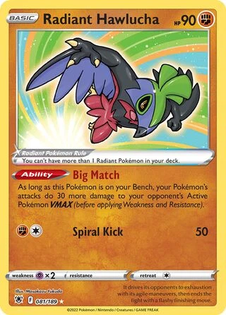 081-1.webp ASR #081 Radiant Hawlucha RAD - buy in Singapore | Cardian