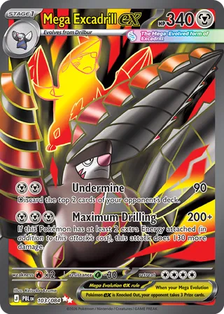 PBL #103 Mega Excadrill ex UR - buy in Singapore | Cardian