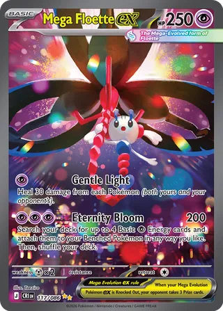 CRI #117 Mega Floette ex SIR - buy in Singapore | Cardian
