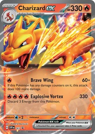 161 SVP #161 Charizard ex Promo - buy in Singapore | Cardian