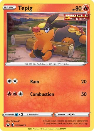 172 SP #172 Tepig Promo - buy in Singapore | Cardian