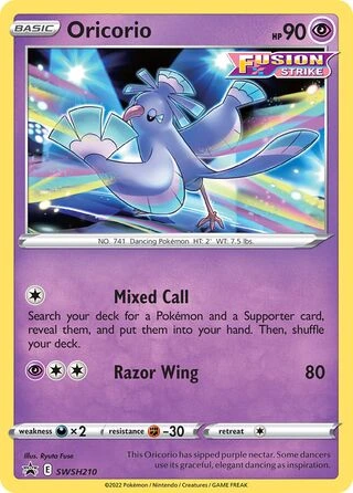 210 SP #210 Oricorio Promo - buy in Singapore | Cardian