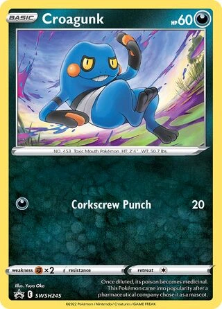 245 SP #245 Croagunk Promo - buy in Singapore | Cardian