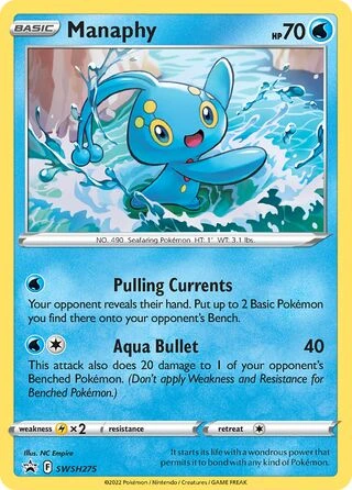 275 SP #275 Manaphy Promo - buy in Singapore | Cardian