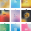 Eeveelution Glitter-Sand Card Display Pendant – [Normal] [Flareon] (Pendant Only)