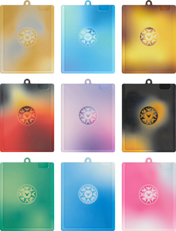 Eeveelution Glitter-Sand Card Display Pendant – [Normal] [Flareon] (Pendant Only)